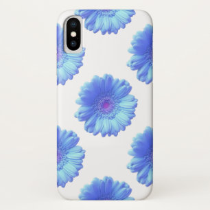 Blue gerbera daisy Case-Mate iPhone case