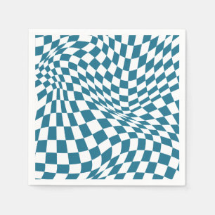 Blue Ghost Little Boo is almost due Baby Shower Napkin