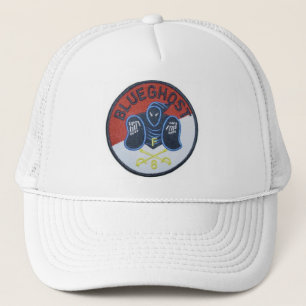 Blue Ghost troop Trucker Hat