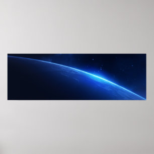Blue Giant In Space Poster