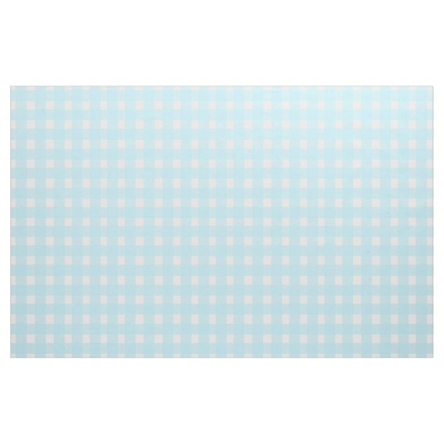 Blue Gingham Fabric (Yard)