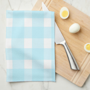 Blue Gingham Kitchen Towel