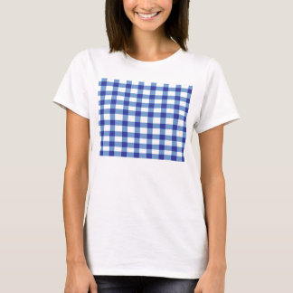 Blue Gingham T-Shirt