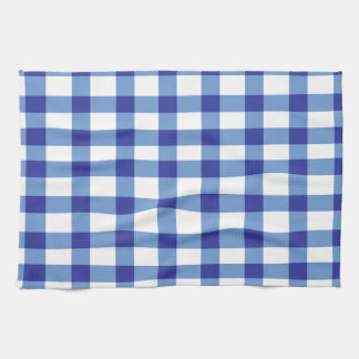 Blue Gingham Tea Towel