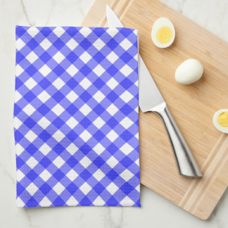Blue Gingham Tea Towel