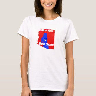 Blue Girl in a Red State - Arizona T-Shirt