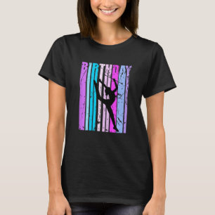 Blue Girls Rhythmic Gymnastics Womens Grandaughter T-Shirt