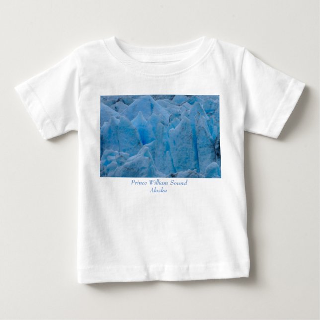 Blue Glacier Baby T-Shirt (Front)