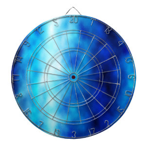 Blue Glass Dartboard