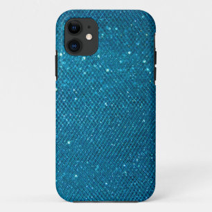 Blue Glitter Case-Mate iPhone Case