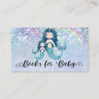 Blue Glitter Mermaids Under the Sea Books for Baby
