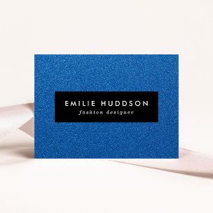 Blue Glitter, Sparkle, Glitter Background Business Card