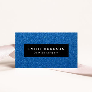 Blue Glitter, Sparkle, Glitter Background Business Card