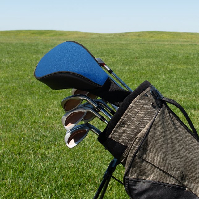 Blue Glitter, Sparkle, Glitter Background Golf Head Cover (In Situ)