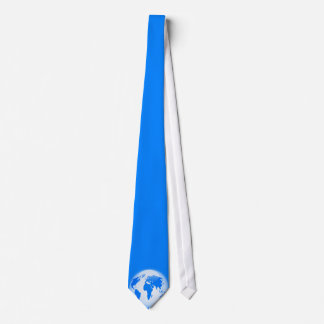 Blue Glossy Globe Tie