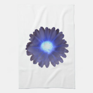 Blue Glow Marigold Kitchen Towel