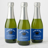 Blue Gold High School Reunion Custom Party Mini