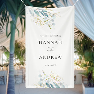 Blue Gold (Imitat)  White Wedding Collection Banner