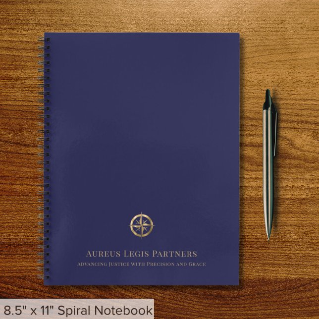 Blue Gold Legal Professional Notebook (Creator Uploaded)