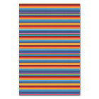 Blue Gold Red Mexican Sarape