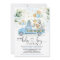 Blue Gold Wild Jungle Animal Sweet Baby Boy Shower