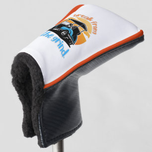 Blue Golf Cart Putter Cover