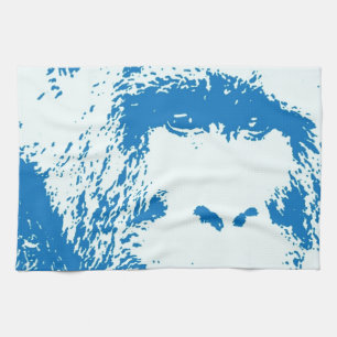Blue Gorilla Tea Towel