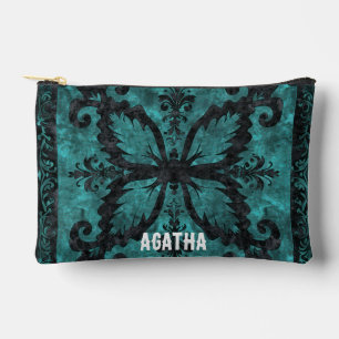 Blue Goth Cosmetic Bag/Pencil Case/Toiletries Bag