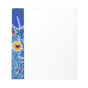 Blue Gothic Cat Updated Notepad