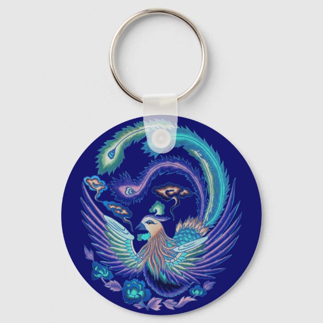 Blue Grace Keychain (Front)