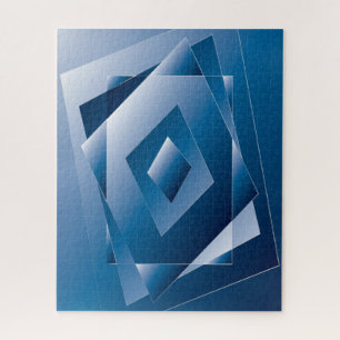 blue gradient 1 jigsaw puzzle