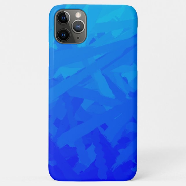 Blue Gradient Abstract Case-Mate iPhone Case (Back)