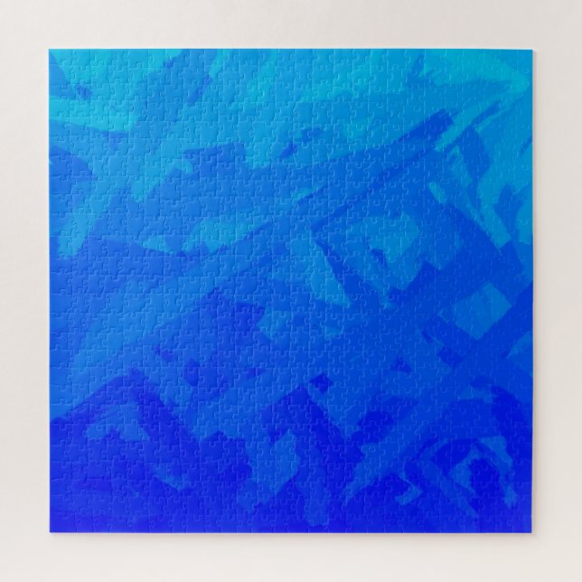 Blue Gradient Abstract  Jigsaw Puzzle (Vertical)