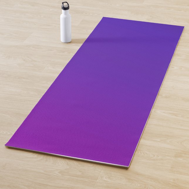blue gradient Colour  Yoga Mat (Creator Uploaded)