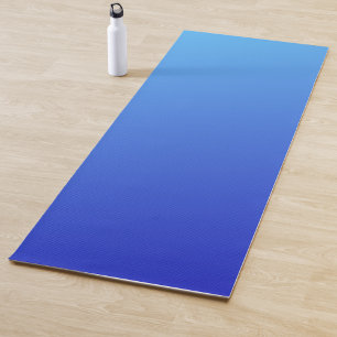 Blue gradient Colour Yoga Mat