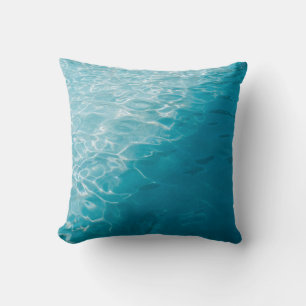 Blue gradient cushion