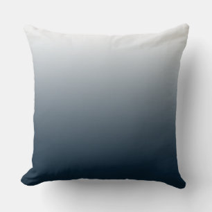 Blue gradient cushion