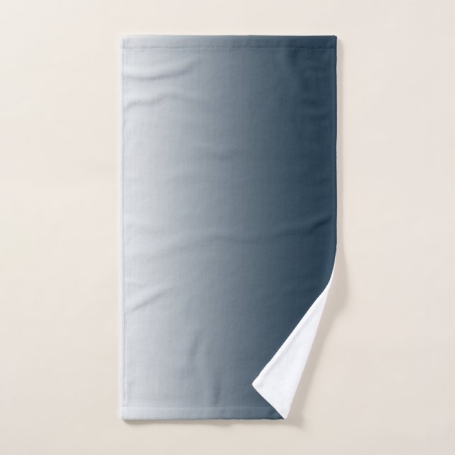 Blue gradient hand towel (Hand Towel)