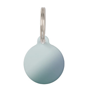 Blue Gradient Pet Tag