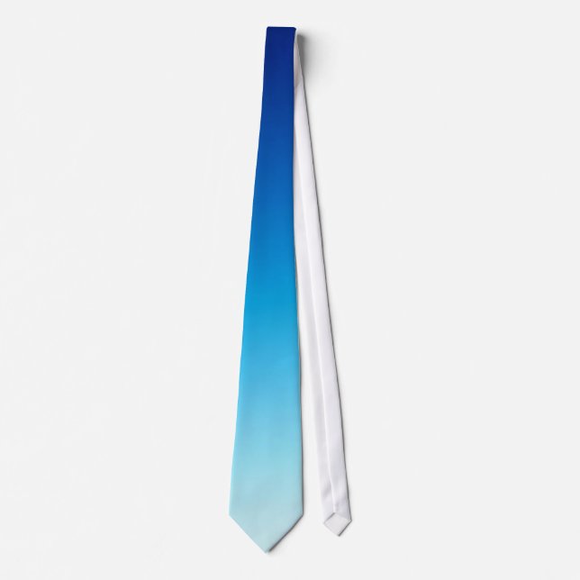 Blue gradient  tie (Front)