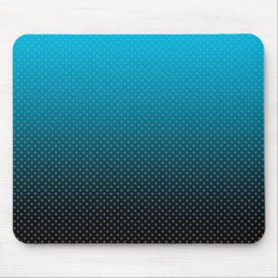 blue gradient with small polka dots mouse pad