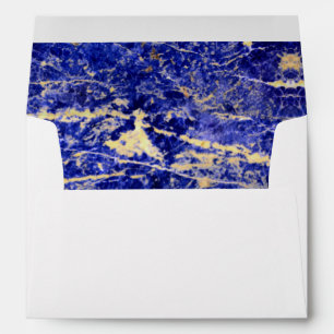 Blue Granite, blue marble, blue stone Envelope