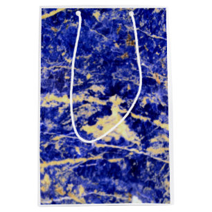 Blue Granite Medium Gift Bag