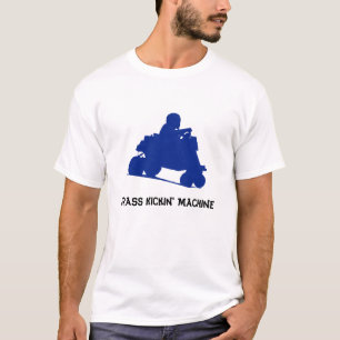Blue Grass Kicker Lawnmower Racing T-Shirt