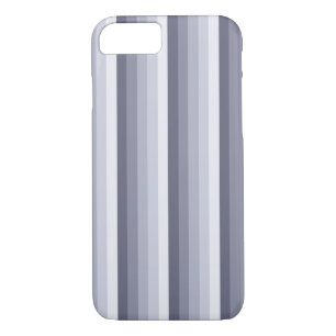 Blue gray shadow stripes Case-Mate iPhone case