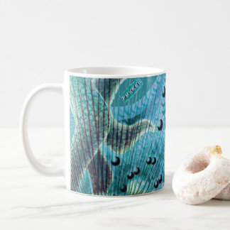 Blue Great Barrier Reef Echinoderms | Vintage Coffee Mug