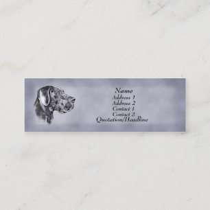 Blue Great Dane Uncrop Profile Card
