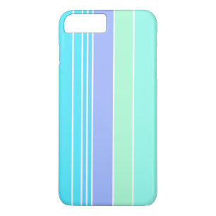 Blue Green and Purple Stripes Case-Mate iPhone Case