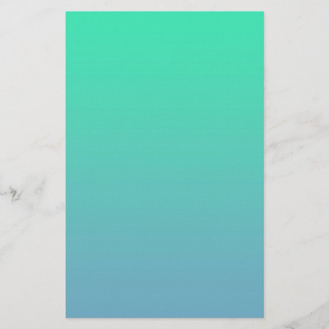 Blue Green Colour Stationery (Front)