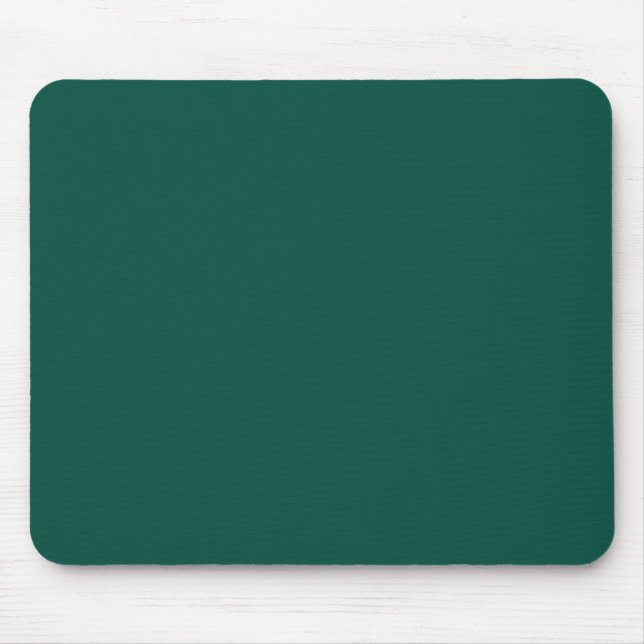 Blue-green (colour wheel) Deep Sea Green  Mouse Pad (Front)